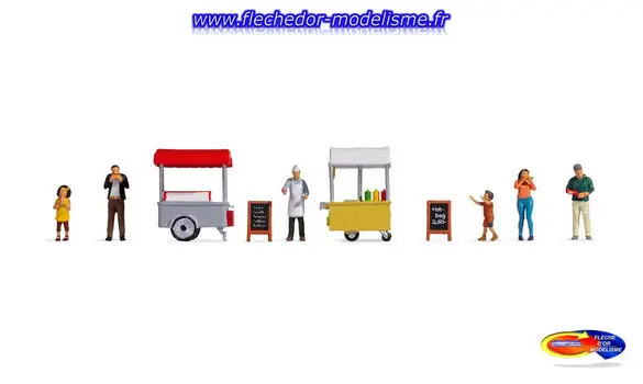 Figurines thématiques Glace hotdogs NOCH