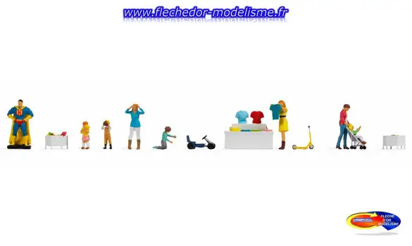 Figurines thématiques Magasin jouet NOCH