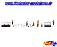 Figurines thématiques "Café" NOCH