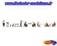 Figurines thématiques "Restaurant" NOCH