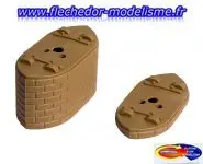 5 strates de pilier de pont NOCH