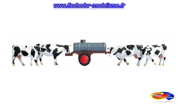 4 vaches et un abreuvoir NOCH