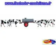 4 vaches et un abreuvoir NOCH