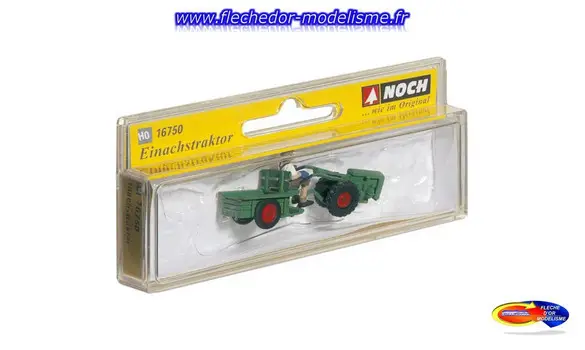 Motoculteur et son conducteur NOCH