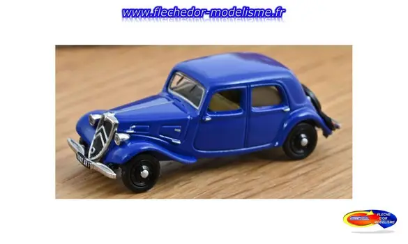 Citroën 11 AL 1938 Bleu Emeraude NOREV