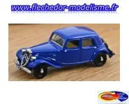 Citroën 11 AL 1938 Bleu Emeraude NOREV