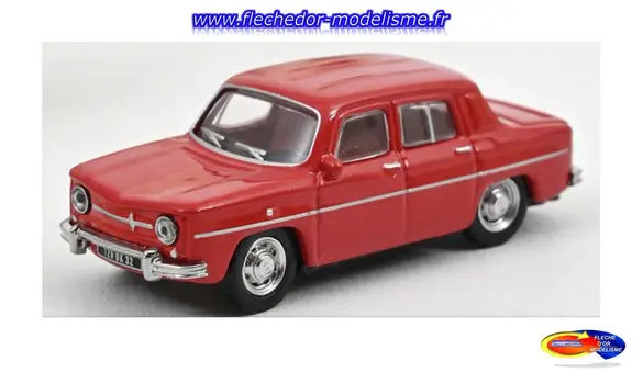 Renault 8 1963 Rouge Montijo NOREV