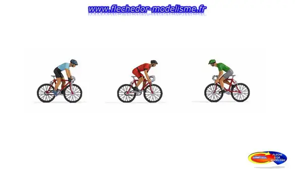 3 coureurs cyclistes NOCH