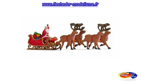 Le Père-Noël sur son traîneau NOCH