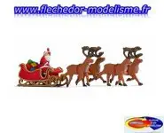 Le Père-Noël sur son traîneau NOCH