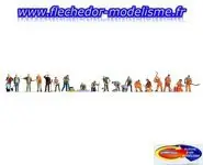 Méga-set de 18 travailleurs NOCH