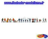 Méga-set 19 figurines "en ville" NOCH