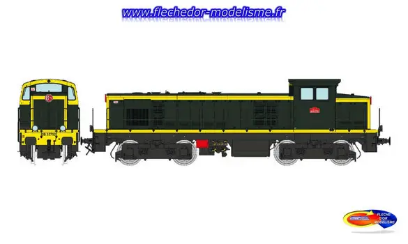Loco BB 63792 Ouest SNCF Ep.III REE