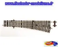 Aiguillage droit 230 mm Roco