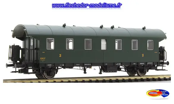 Voiture voyageur B6tnf SNCF EpIII BRAWA