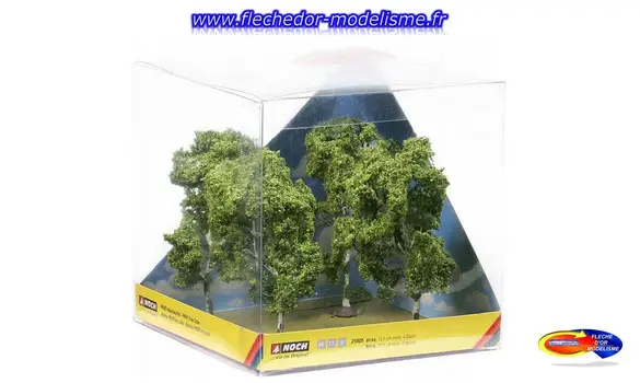 4 bouleaux hauteur 11,5cm NOCH