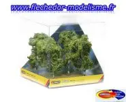 4 bouleaux hauteur 11,5cm NOCH