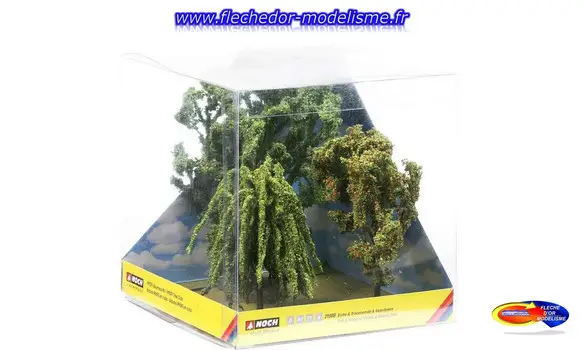 3 arbres hauteurs de 11,5cm à 15cm NOCH