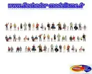 Megaset économ. 60 figurines NOCH