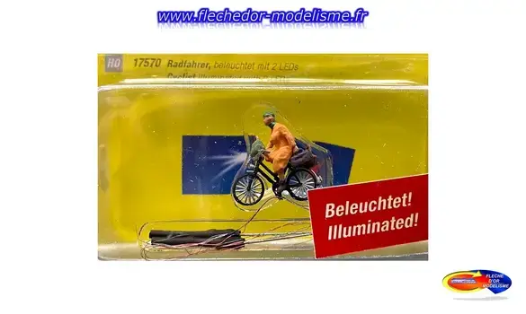 Cycliste, leds avant & arrière NOCH