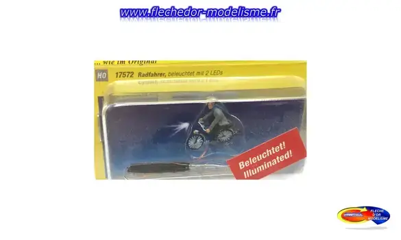 Cycliste, leds avant & arrière NOCH