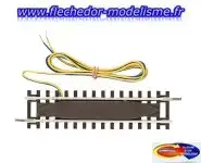 Rail alim. électrique G1/2 L.115mm ROCO