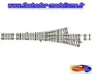 Aiguill. triple asym DWW 15 287,5mm ROCO