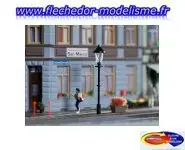 12 Lampes à gaz électrifiées AUHAGEN