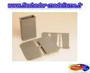 3 piliers de pont en kit AUHAGEN