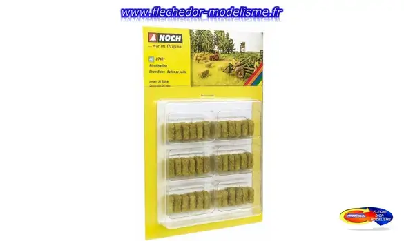 36 bottes de paille NOCH