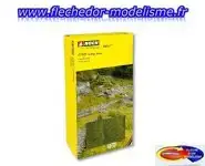 2 mini-tapis d'herbe à prairie NOCH