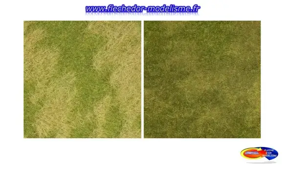 2 mini-tapis prairie naturelle NOCH