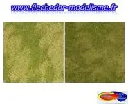 2 mini-tapis prairie naturelle NOCH