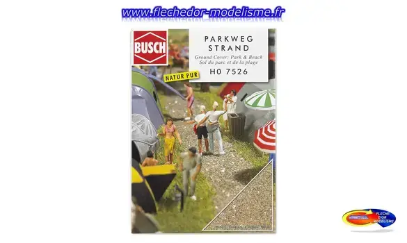 Sentier de parc et de plage BUSCH