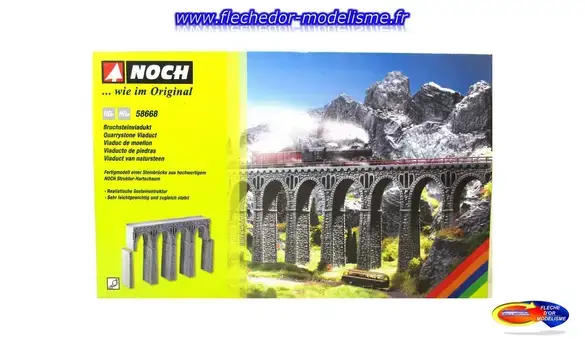 Viaduc en moellons HOm, HOe NOCH