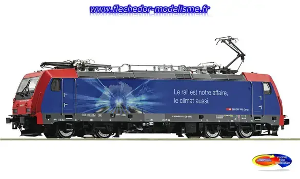 Loco Élect 484 011-2 CFF son. EpVI ROCO