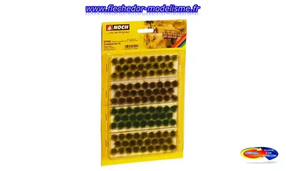 104 touffes d'herbe XL beige-vert.. NOCH