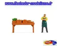 Petite scène « Stand de légumes » NOCH