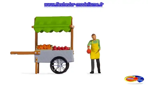 Petite scène « Stand de fruits » NOCH
