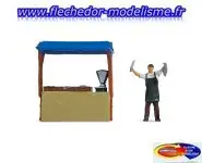 Petite scène « Etal de poissons » NOCH