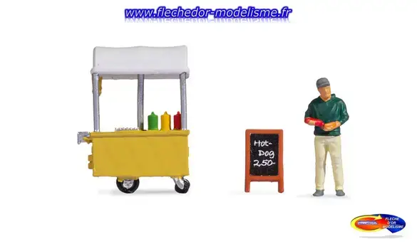 Petite scène « Stand de hot-dogs » NOCH