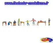 Figurines thémat "Marché aux puces" NOCH