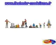 Figurines thémat "Marché aux puces" NOCH
