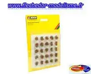 25 touffes d'herbe sèche 6 mm NOCH