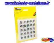 25 touffes d'herbe rocailleuse 6 mm NOCH