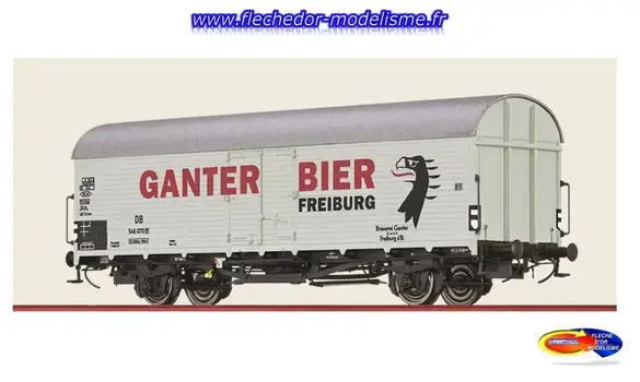 Wagon réf Ganter Bier Freiburg DB BRAWA