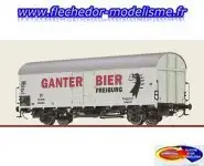 Wagon réf Ganter Bier Freiburg DB BRAWA