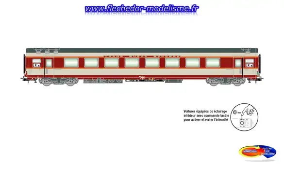 Voiture Grand Confort SNCF Ep.IV JOUEF