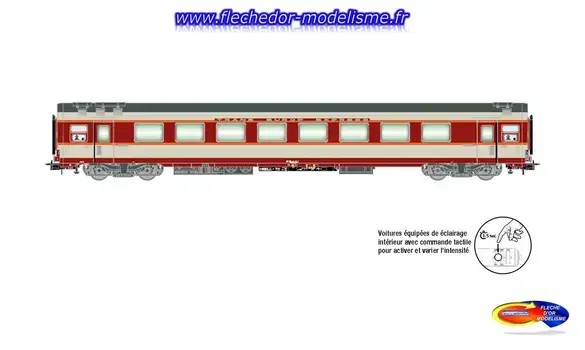 Voiture Grand Confort SNCF Ep.IV JOUEF