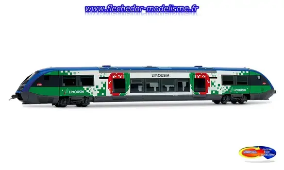Autorail X73500 Limousin son SNCF JOUEF